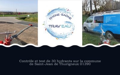 Poteau d’incendie : 30 hydrants contrôlés pour la commune de Saint-Jean de Thurigneux 01390