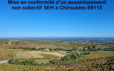 Mise en conformité assainissement individuel 40EH – Thonon-les-Bains 74500