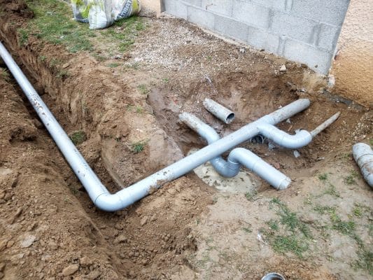 Reprise canalisation