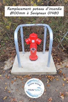 Remplacement Poteau incendie