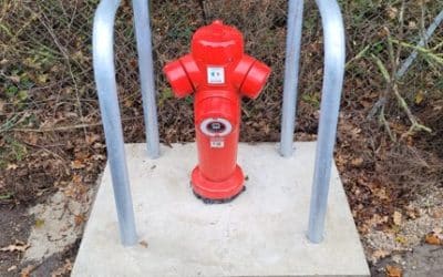 Remplacement poteau d&rsquo;incendie à Savigneux 01480