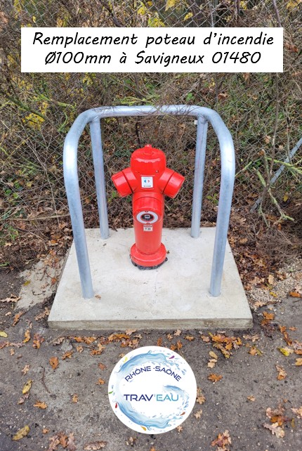 Remplacement Poteau incendie