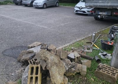 Réparation fuite eau potable