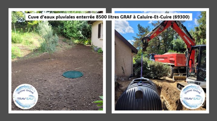 Cuve Eaux Pluviales Enterrée Caluire