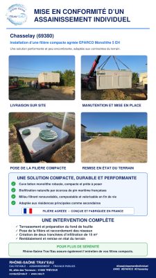 Filtre compact Eparco Chasselay